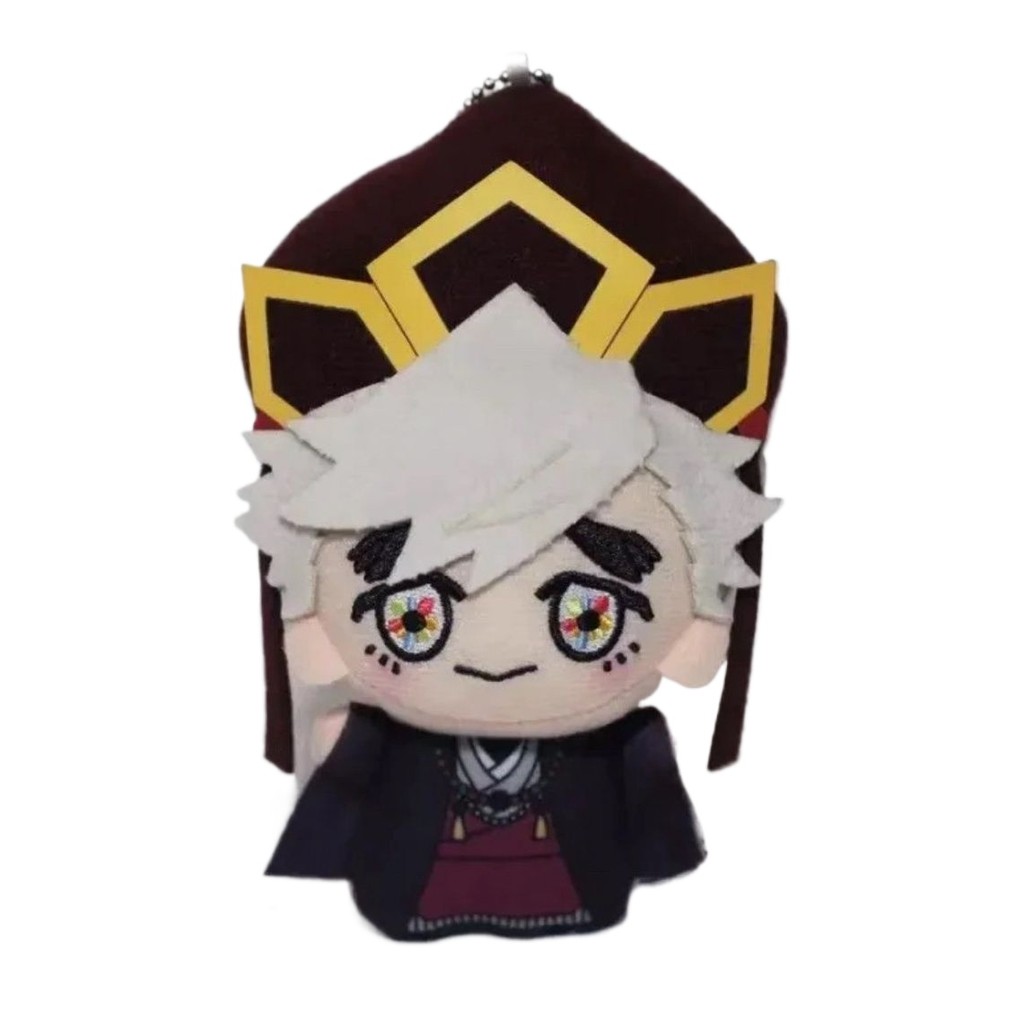Anime ‌Douma Plush Doll 10cm Cosplay Demon Slayer Kimetsu no Yaiba Cartoon Stuffed Toy
