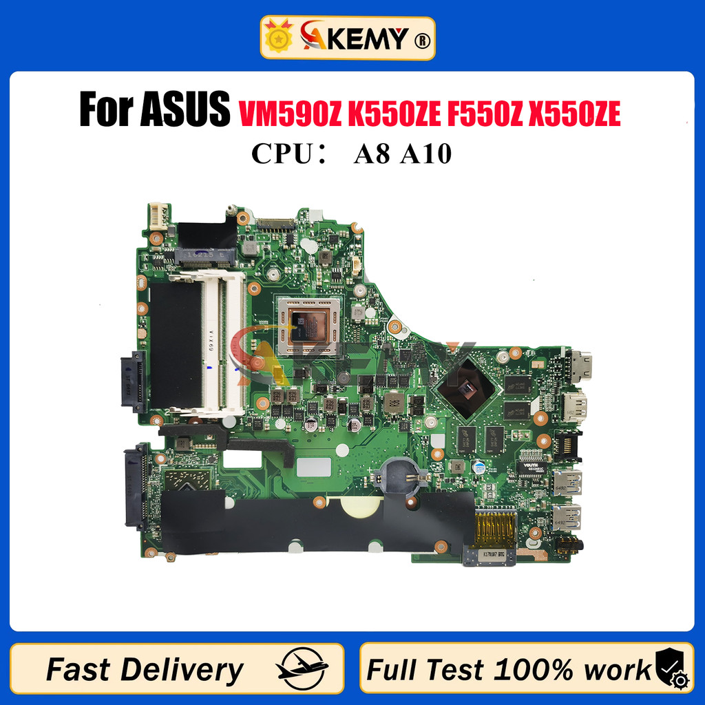 X550ZE Laptop Motherboard For ASUS VivoBook X550Z K555Z A555Z VM590Z K550ZE F550ZE A550ZE X550ZE Mai