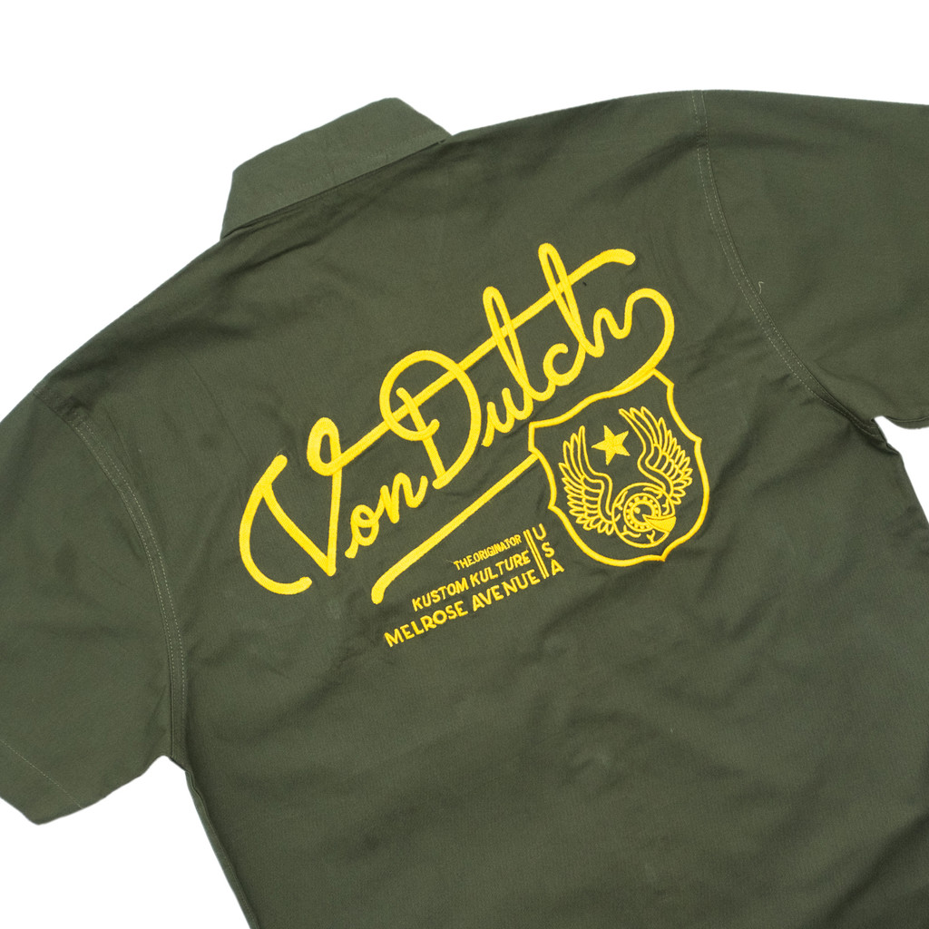 Von Dutch Workshirt 1650 Army Green