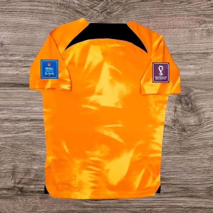 JERSEY BOLA BELANDA HOME FULL PATCH PIALA DUNIA 2022 BEST QUALITY