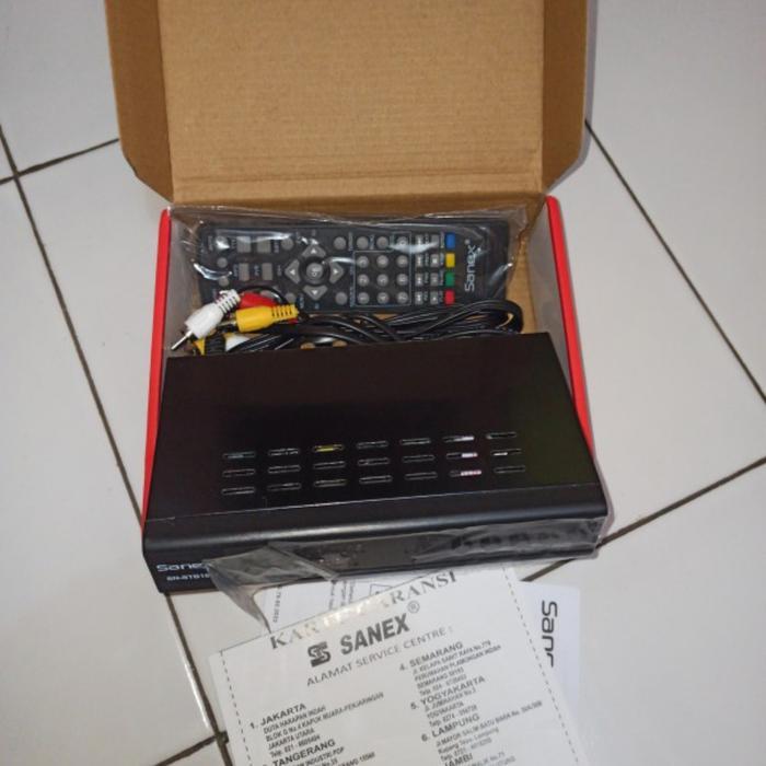 STB TV Sanex Setup Box Digital / Penerima Siaran Digital