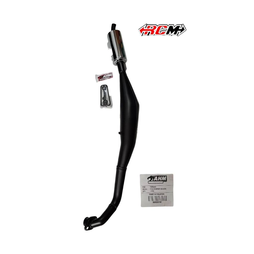 KNALPOT RACING AHM MALAYSIA MODEL STANDAR RACING YAMAHA 2TAK 2 TAK 2T 2 T FIZR F1ZR FIZ R F1Z R FIZ-