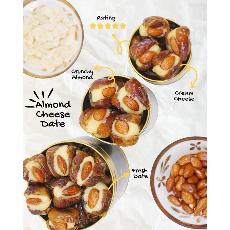 Weneeddate (Kurma Keju/Kurma almond/kurma sukari/ kurma medjol/ kurma mesir/kurma bam/kurma fillings
