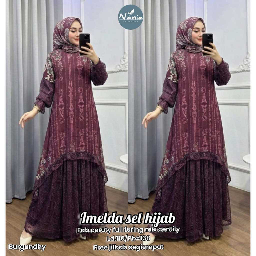 2502     IMELDA SET HIJAB by NAnIA    // NOVIISTUFF