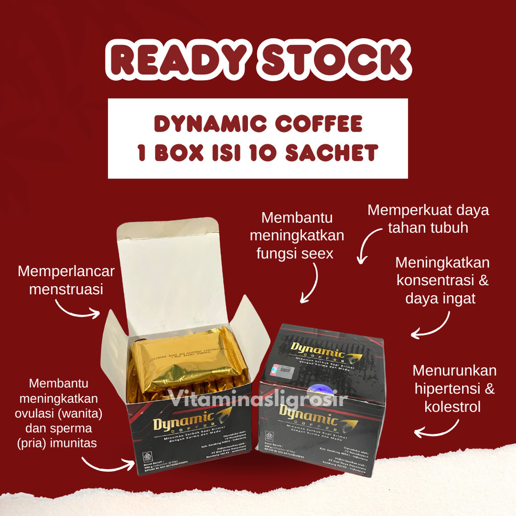 READY KOPI DYNAMIC | DYNAMIC coffee | kopi dinamik ORIGINAL