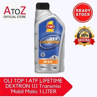 TOP 1 ATF LIFETIME DEXTRON III | 1 L - Oli Transmisi Mobil Matic isi 1 liter