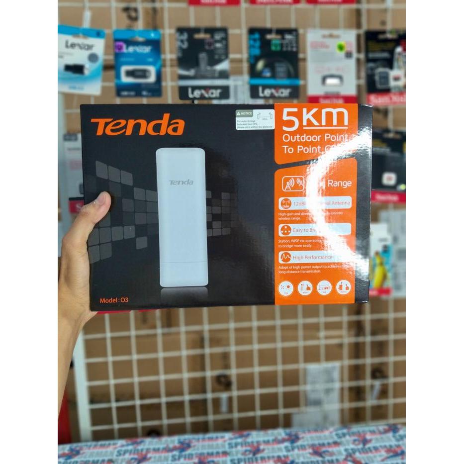 TENDA O3 5km Outdoor Point To Point CPE - TENDA 03 Wireless Router