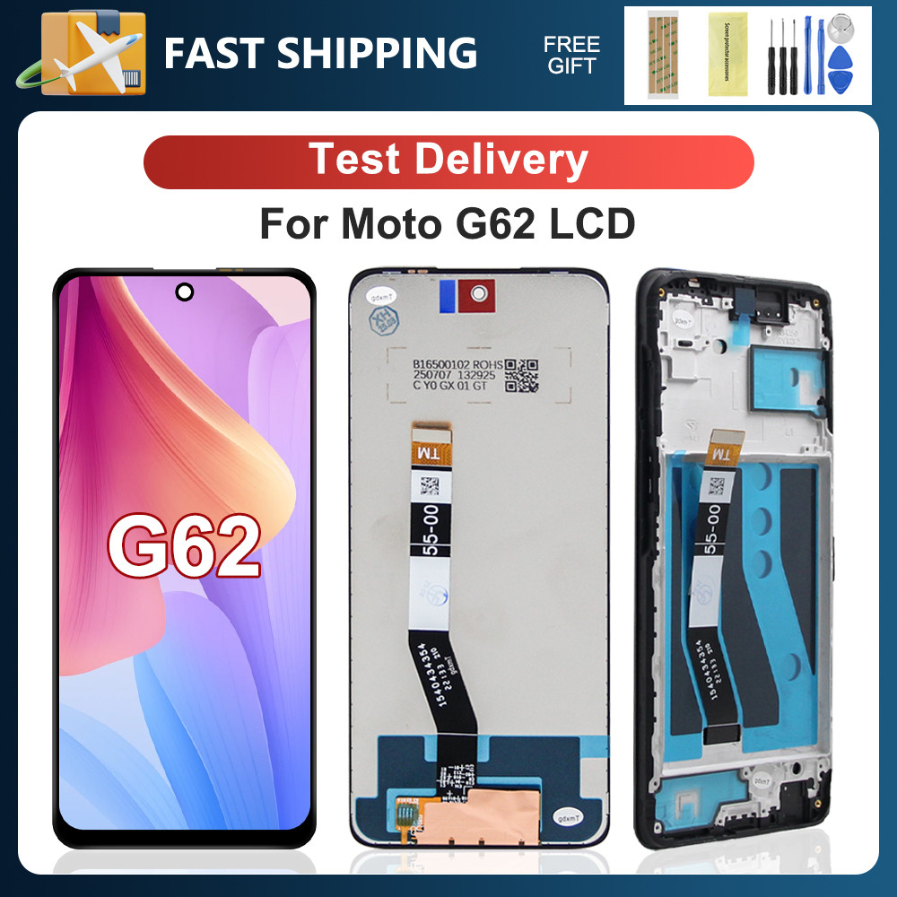 OEM For Motorola Moto G62 5G LCD Display Tou Screen Digitizer Assembly Replacement 6.5''For Moto G62