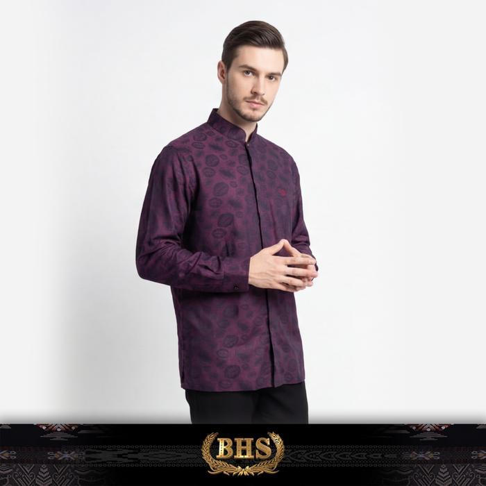 Baju Koko BHS Masterpiece KOM 01 Ungu - L