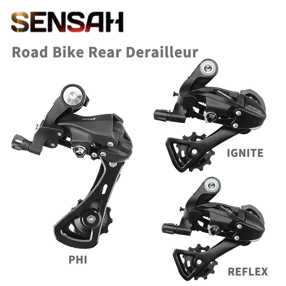 SENSAH Road Bike Derailleur 8 9 10  Speed Road Bike Rear Derailleur Bicycle RD Short/Medium Leg  PHI