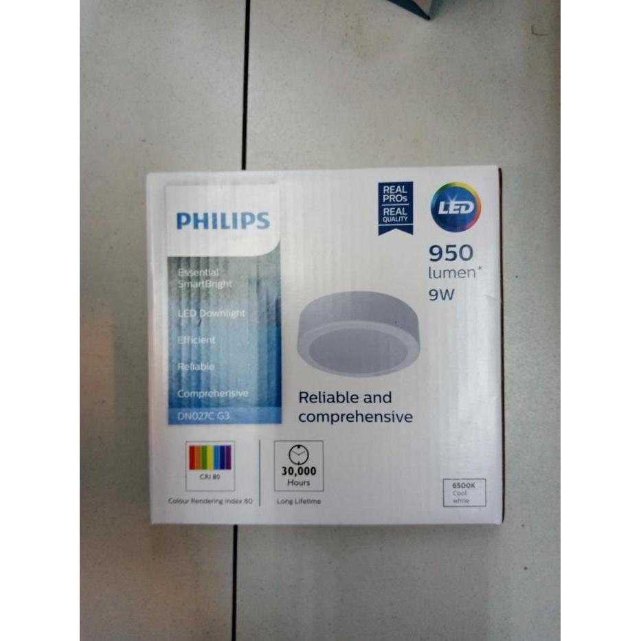 Philips LED Downlight Outbow DN027C 9 Watt - Putih