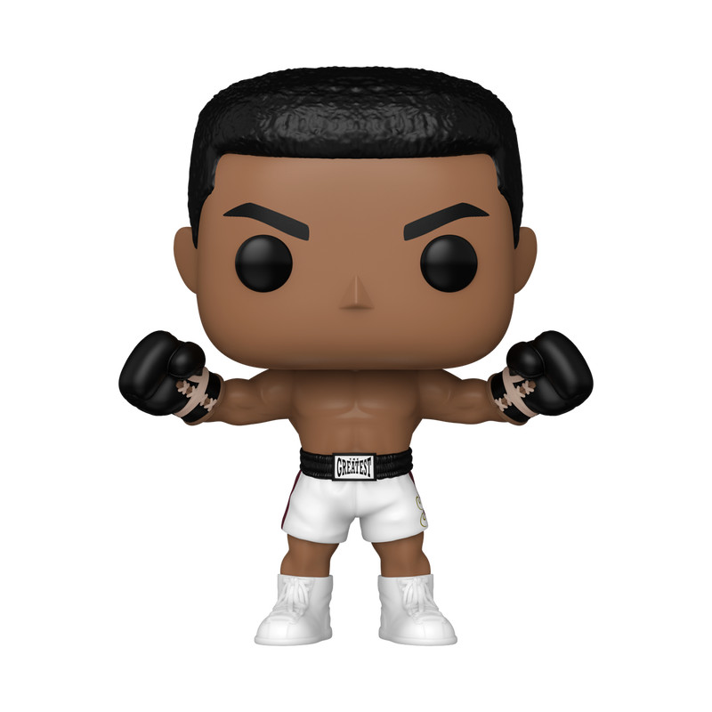 Icons: Muhammad Ali (arms out)  Mike Tyson Vinyl Figure Toys​