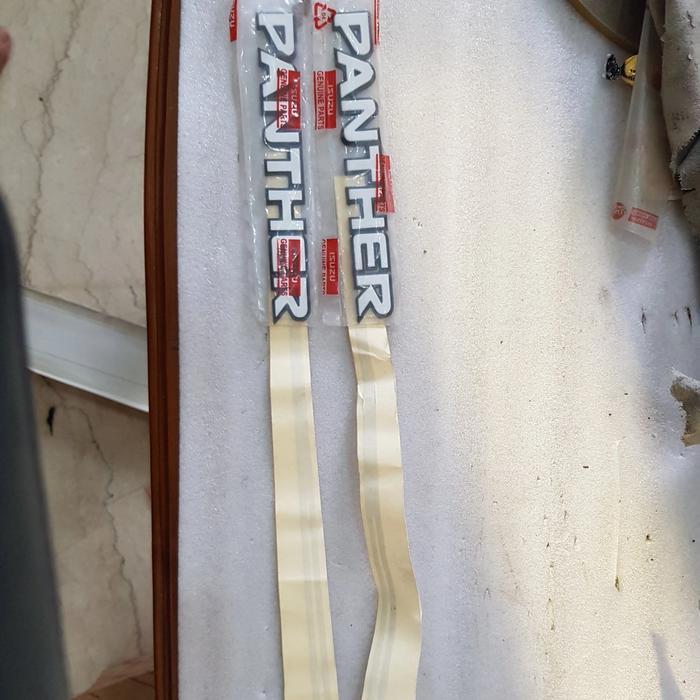 stiker fender depan ori panther kotak/ black panther capsul Best