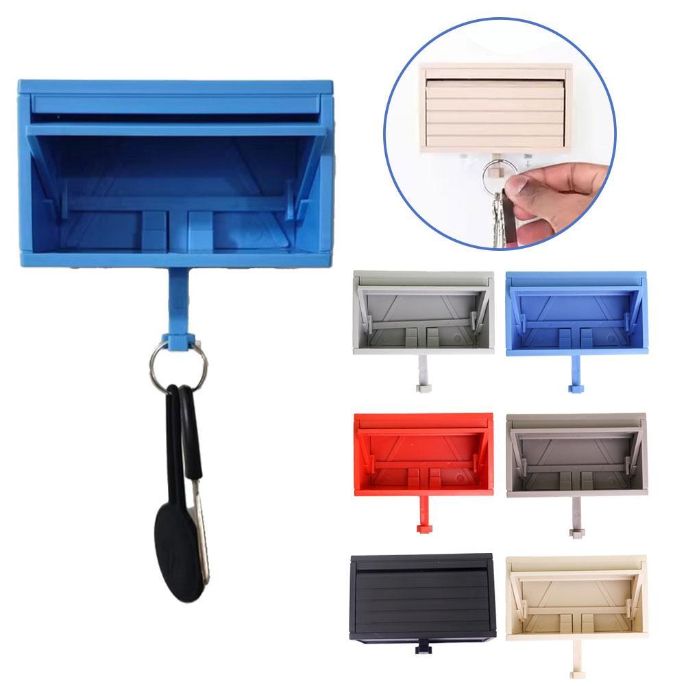 Car Garage Key Holder With Opening Door Fun Garage Keychain Wall Hanging Car Key Holder Easy tallati