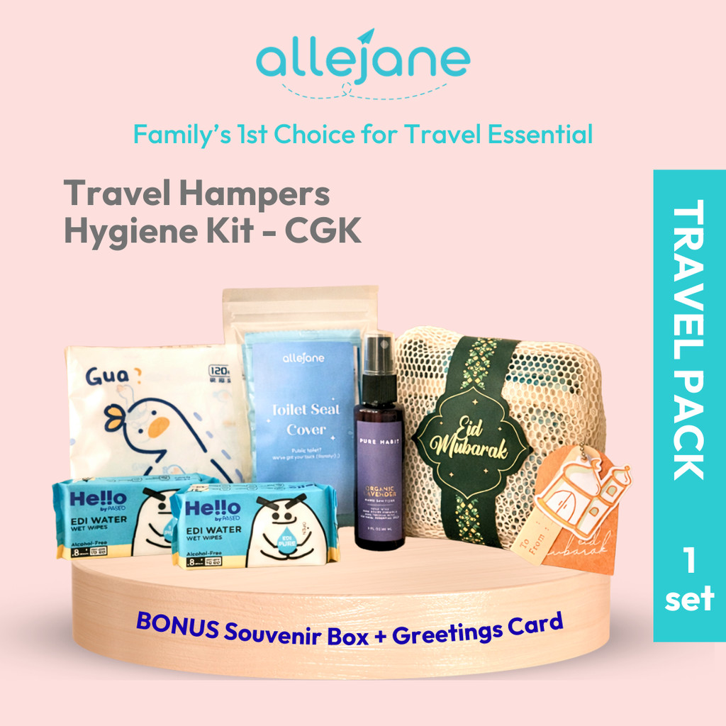 Allejane Hampers Travel Kit Hygiene Care 6-in-1 CGK - Allejane