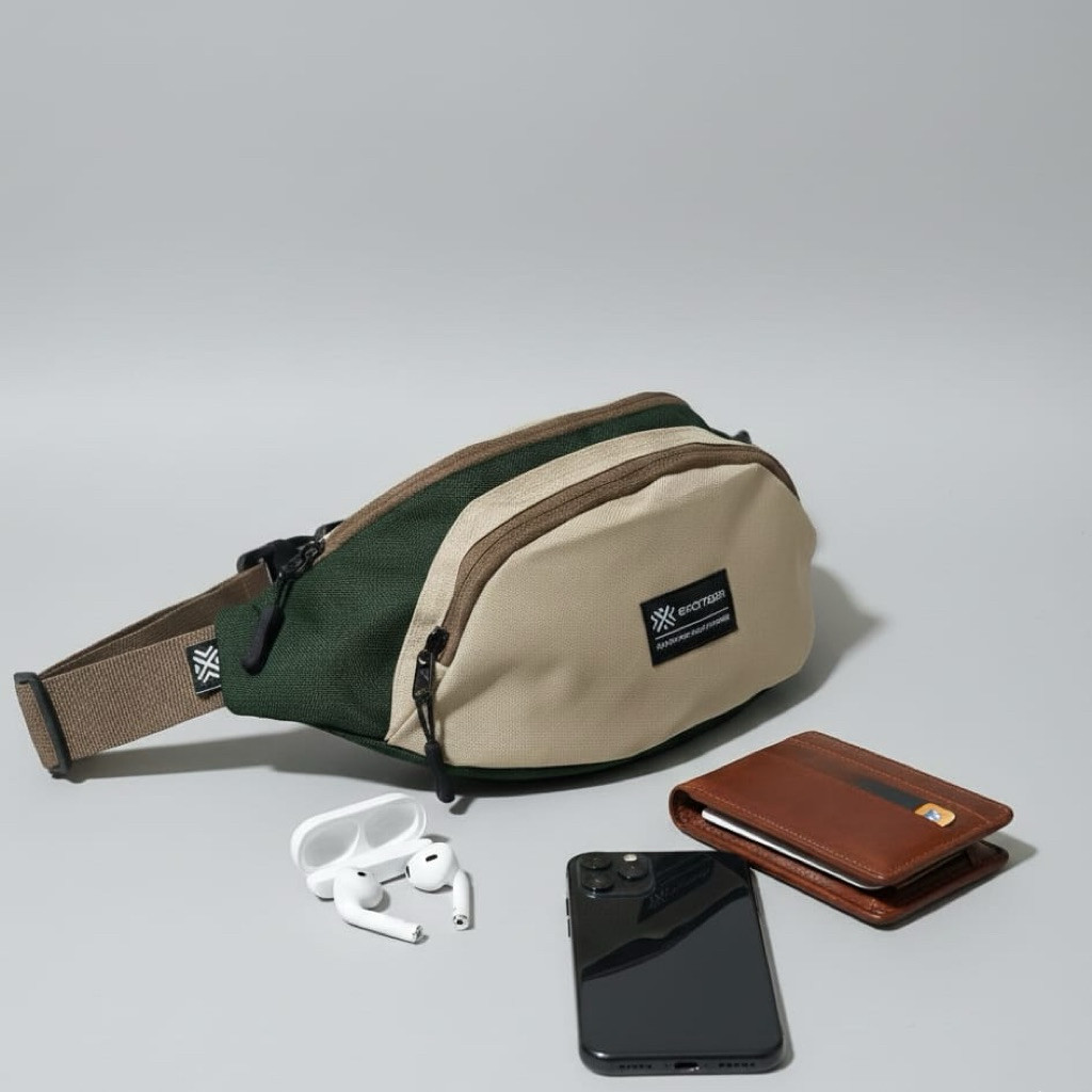 Chester Tas Selempang Pinggang Pria Wanita Waist Bag Unisex keren