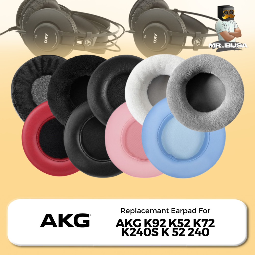 Earpad Earcup Pad Cushon AKG K92 K52 K72 K240S K 52 240 72 Busa Foam