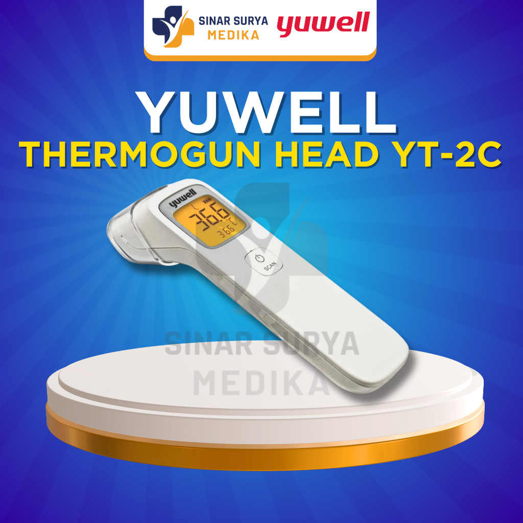 Termometer Infrared YUWELL  / Thermogun Infrared Head / Termometer Dahi - YUWELL