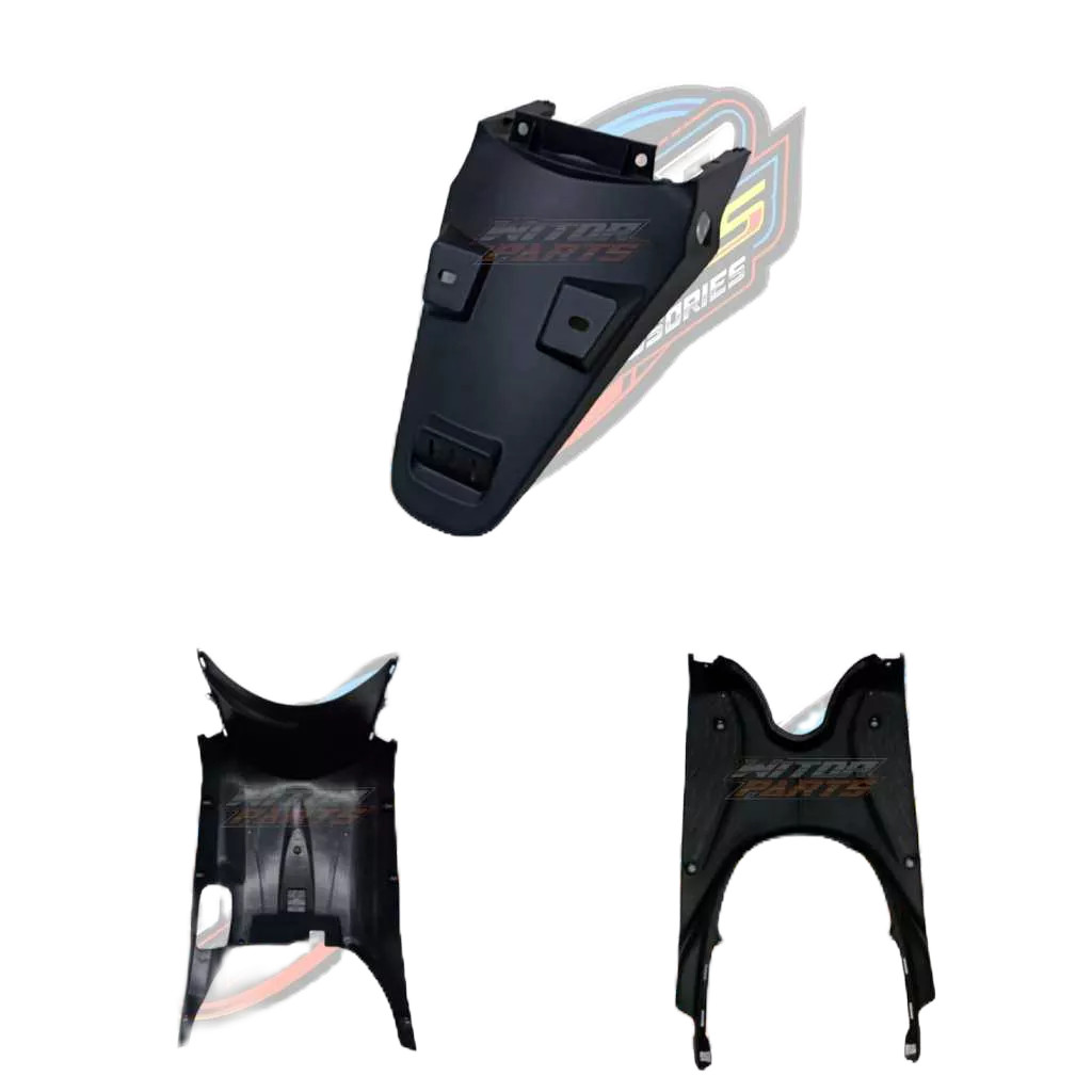 Cover Body Kasar Honda Scoopy Lama Karbu 2010 2011 2012 Injekan Dasbor Kolong Spakbor Belakang