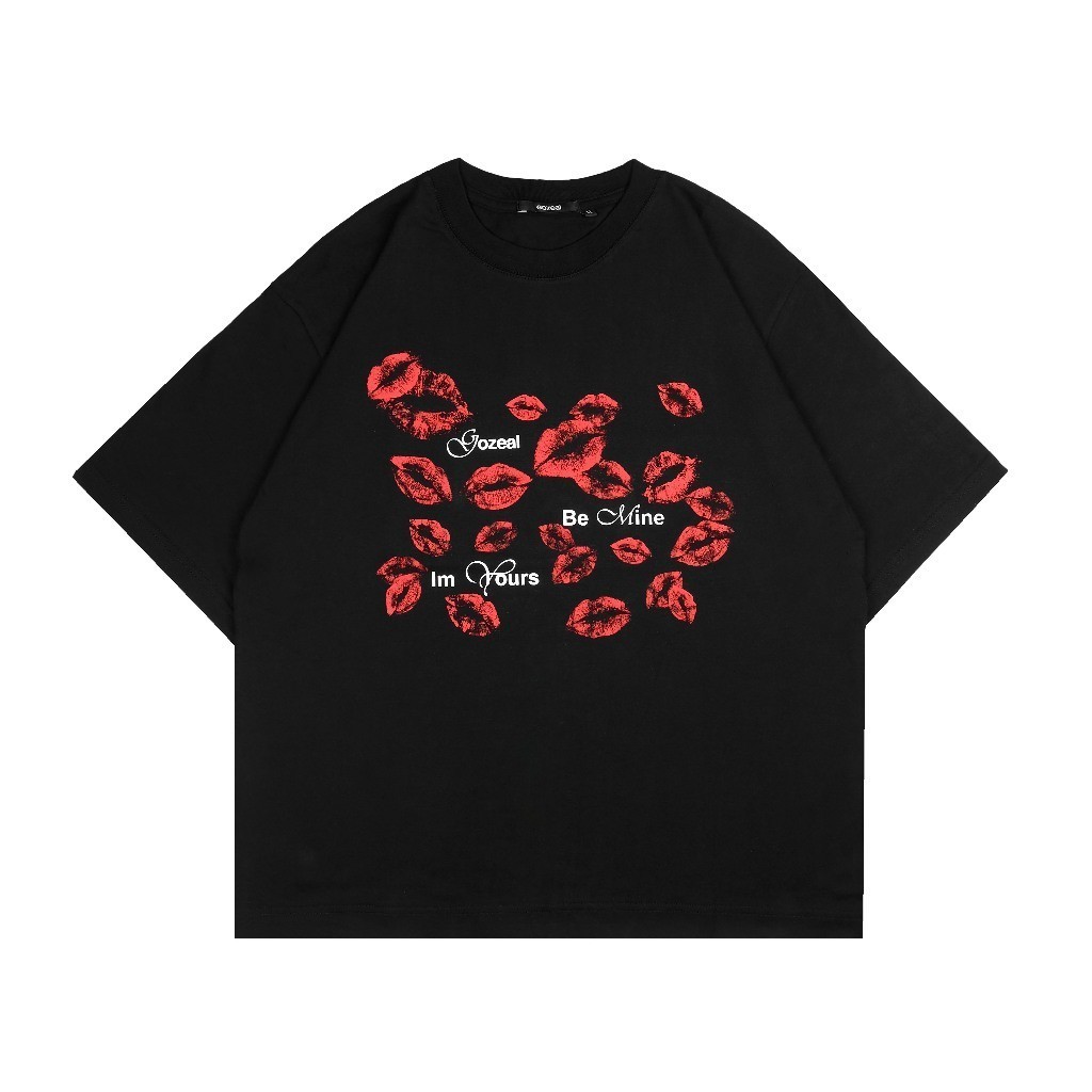Gozeal | Tees Oversized | Kisses Kaos Pria