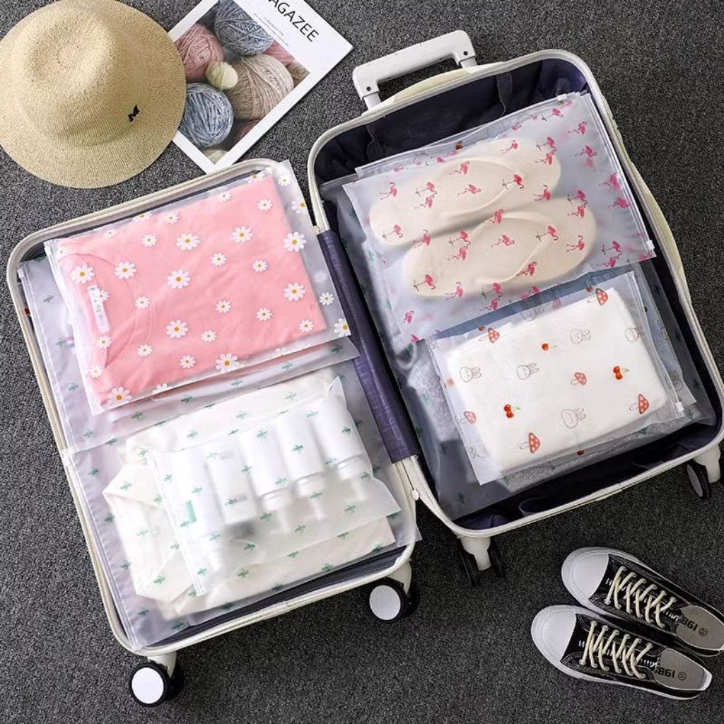 Travel Pouch Serbaguna | Ziplock Pouch | Zipperlock | Pouch Kosmetik