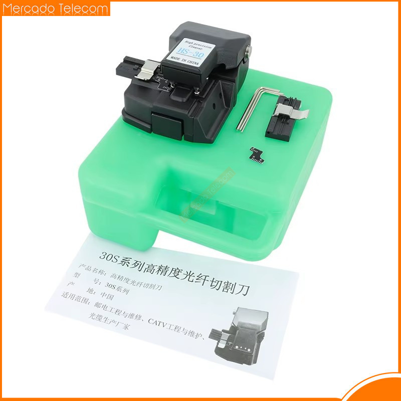 HS-30 High Precision Fiber Optic Cutter HS-30 FTTH Single Mode Optical Fiber Cleaver  for CT-30 fibe