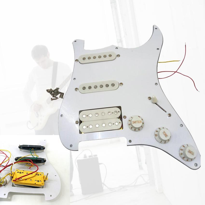 Pickguard Yamaha Pacifica Plus dengan Back Cover 1 Ply – Material Berkualitas, Sertakan Sekrup untuk