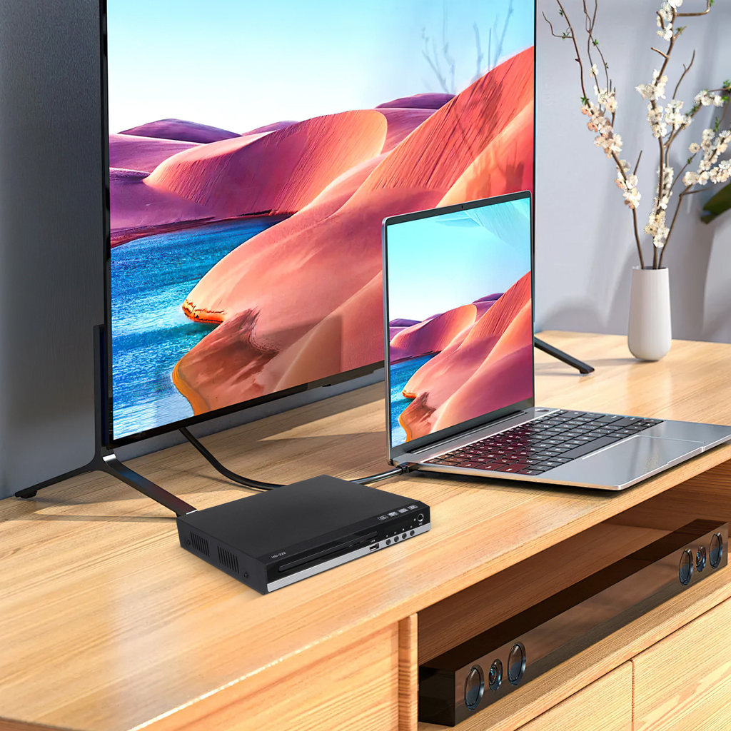 Player Multi Format Compatible Dvd Vcd Portable Home Cd Video Player Remote Control Cd Players for H