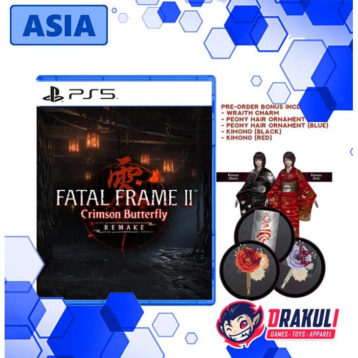 PS5 Fatal Frame 2 Crimson Butterfly Remake + Bonus DLC