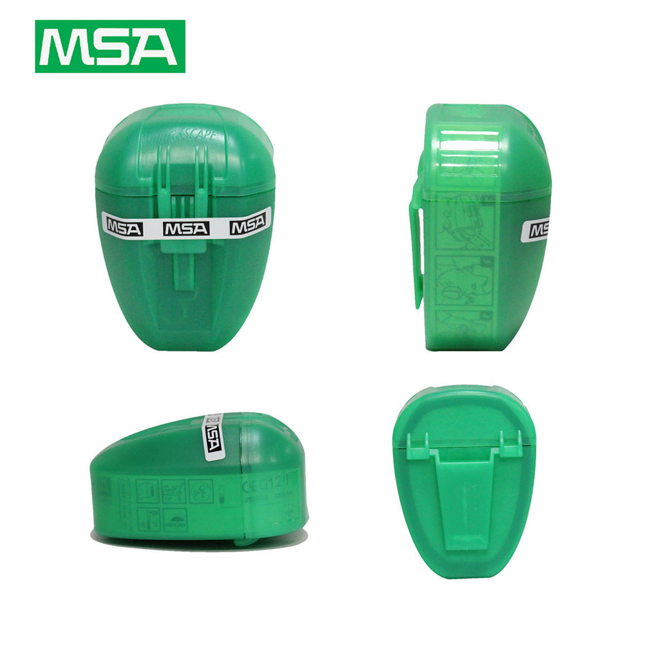 MSA 10038560-CN Mini Escape Breathing Apparatus Mouth-Nose Style Escape Breathing Apparatus