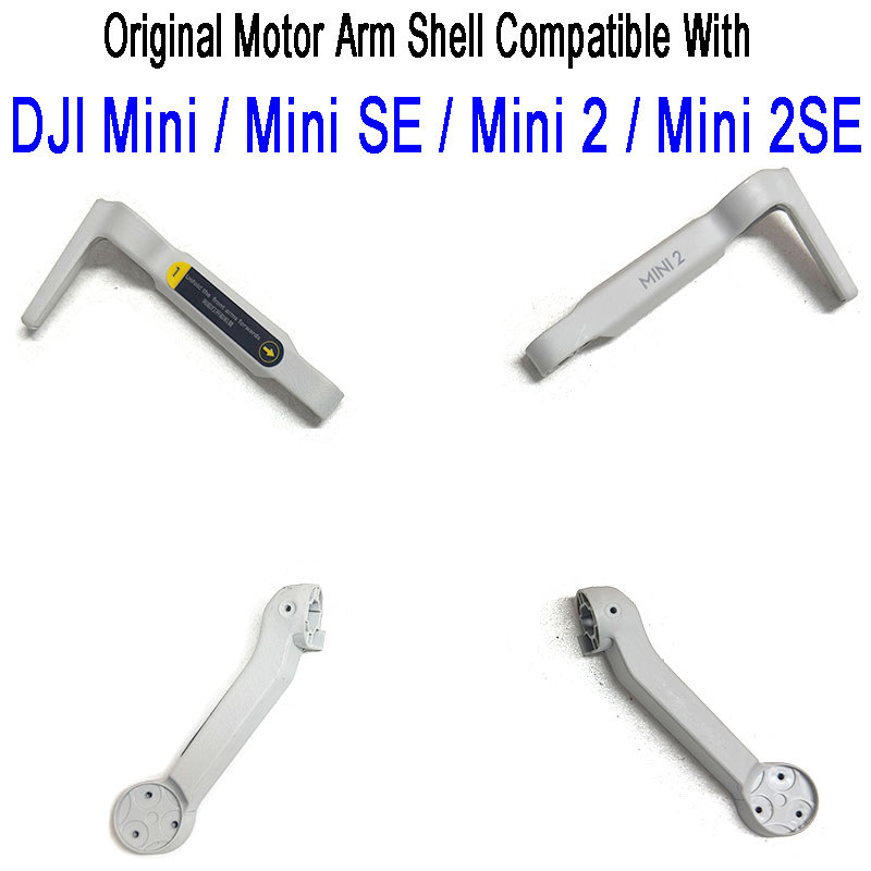 Original Mavic Mini 2 SE Propeller Motor Arm Sleeve Motor Arm Cover Motor Arm Shell Powr Motor for D