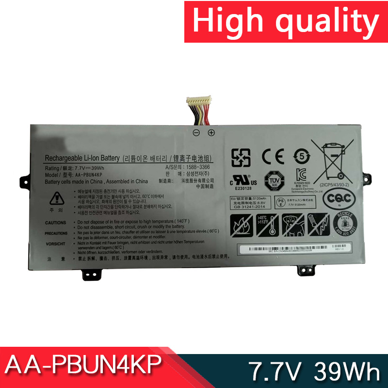 Battery 39Wh AA-PBUN4KP For Samsung Notebook 9 Pen NT930QBE NT930QBV NP930QAA