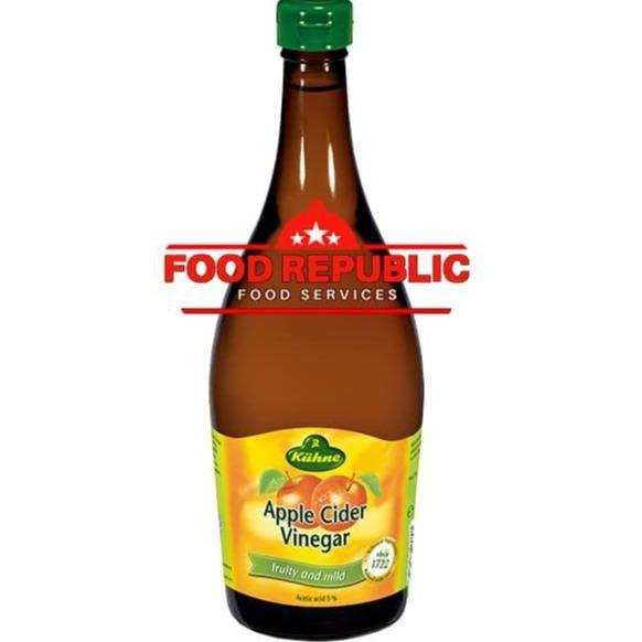 Cuka Apel Kuhne / Apple Cider Vinegar 750 ML Non Halal Import Germany