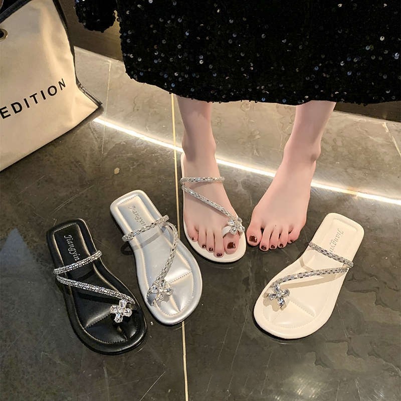 Sandal Wegdes Kupu-Kupu Fashion Wanita Import Bahan Kualitas Premium Sandal Model Terbaru Cewek