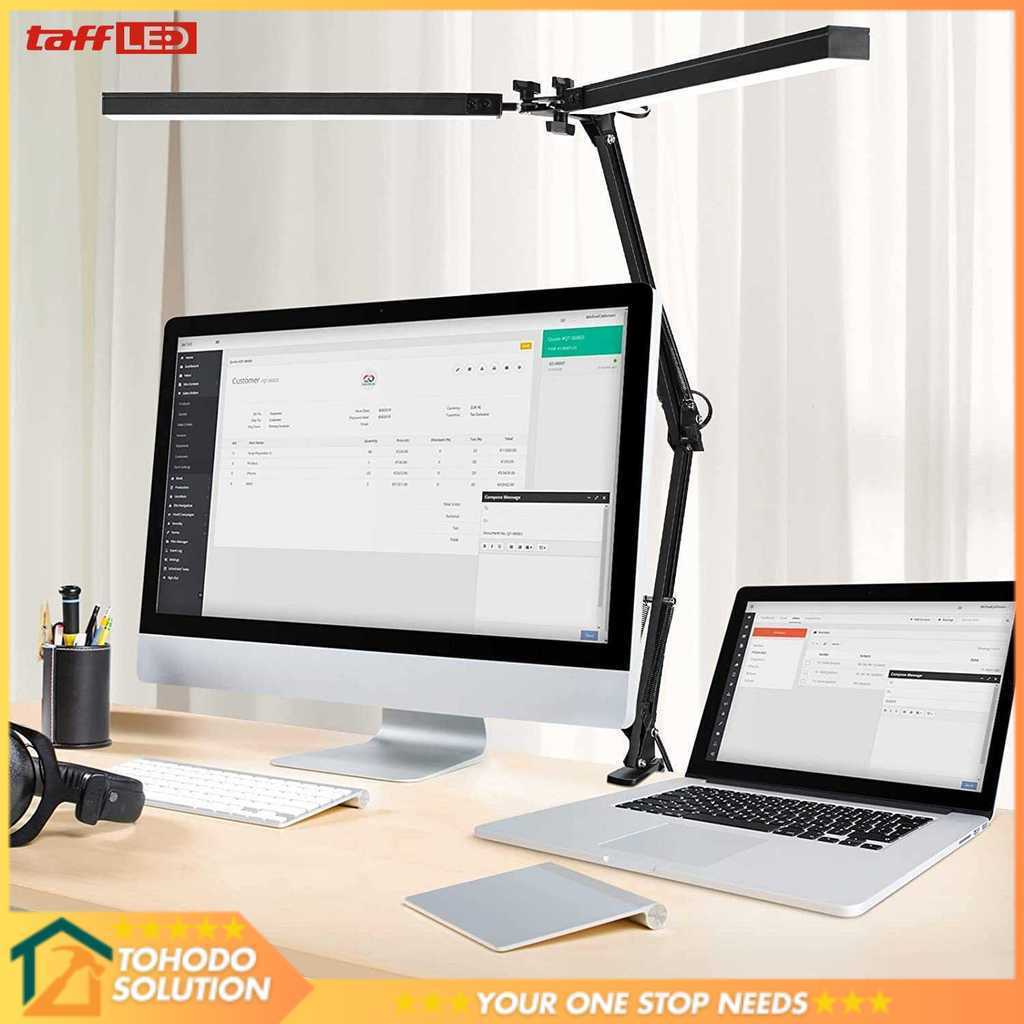 TaffLED Lampu Meja Baca LED Double Head 3 Color Mode SMD - ZN14