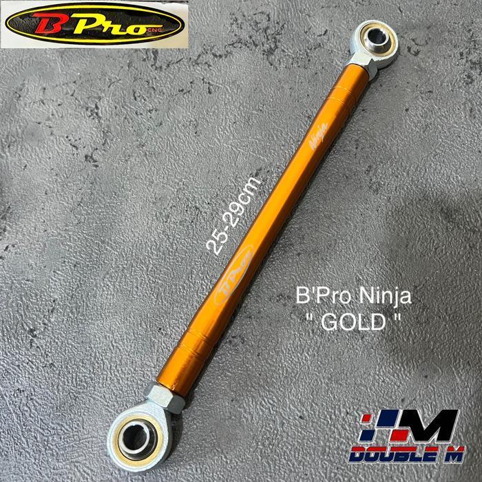 Tiang Standhub Aluminium BPro Ninja R RR SS RXKing RX King - Bpro Ninja GOLD