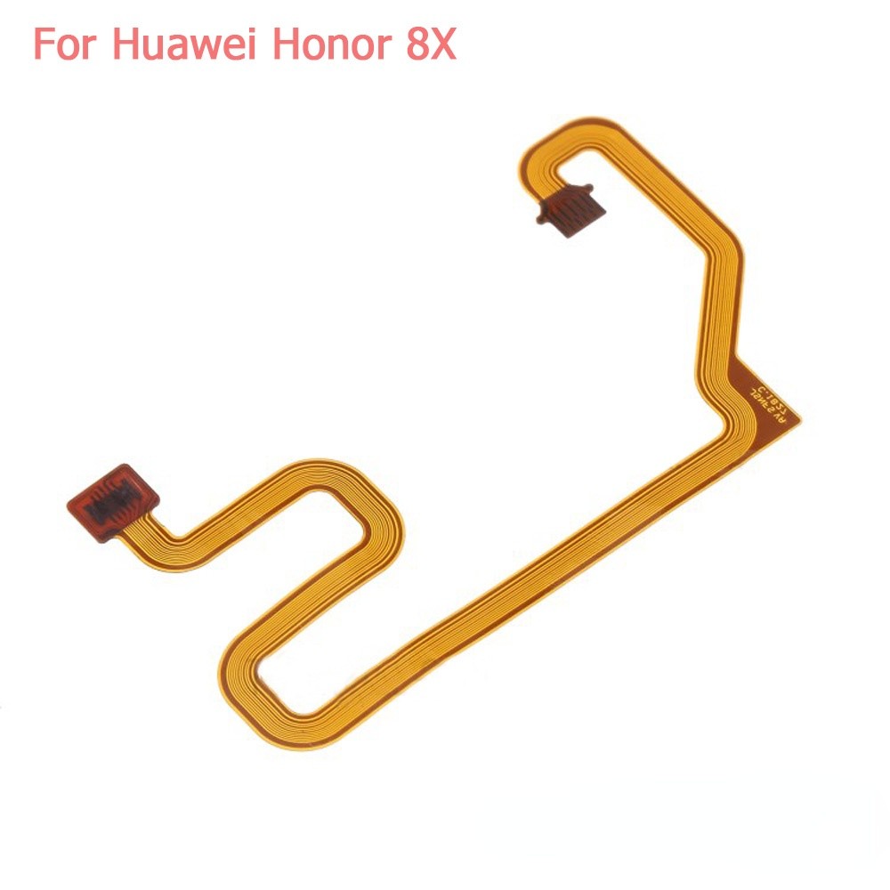 Untuk Huawei Honor 8X Kabel Fleksibel Sensor Sidik Jari Konektor Kabel Fleksibel Pita Suku Cadang Pe