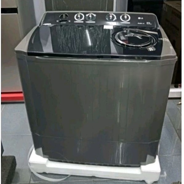 MESIN CUCI LG 18 KG DUA TABUNG - P1800RTM GARANSI RESMI LG 18KG P1800 RTM P 1800 1800RTM