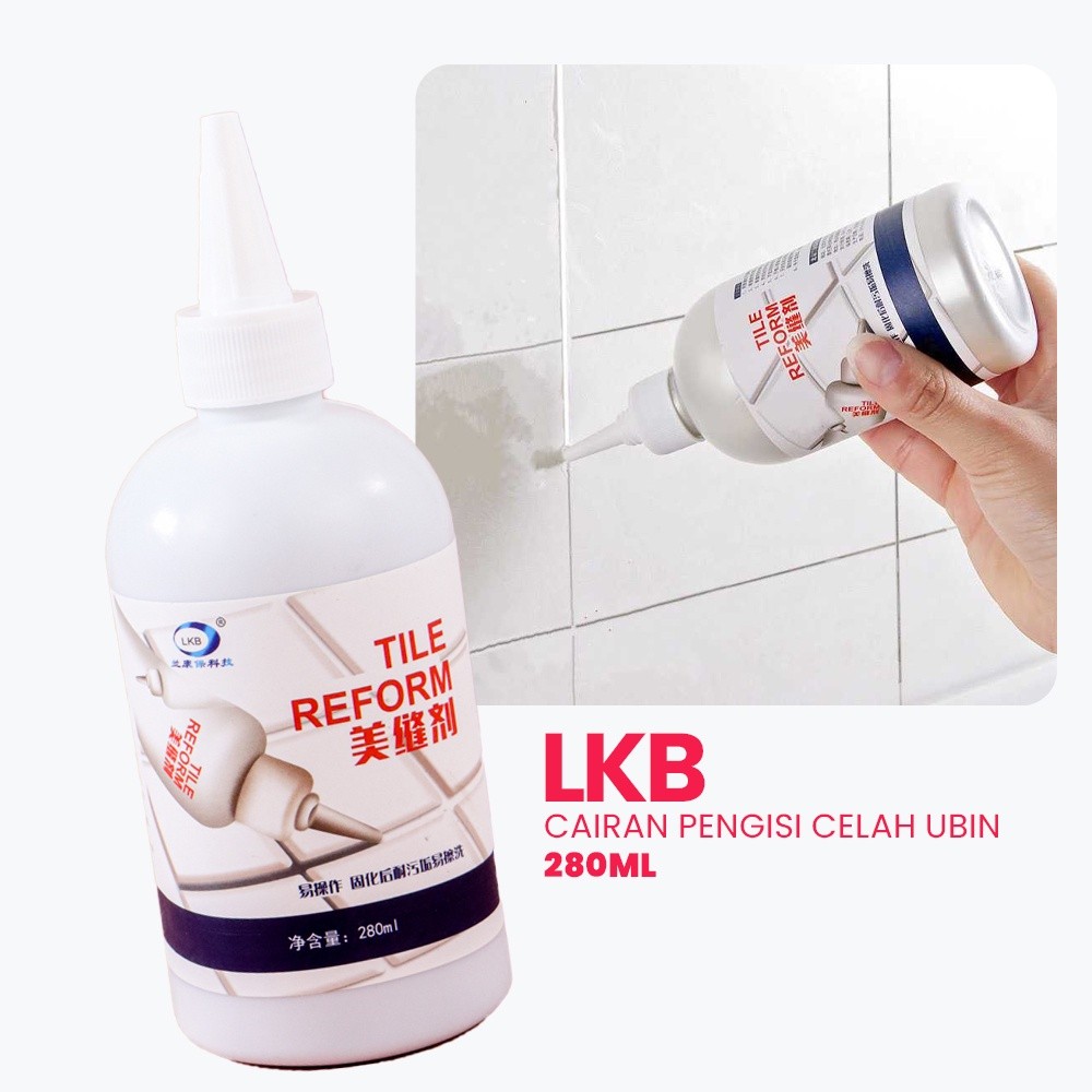 Lem Nat Keramik Anti Bocor Waterproof Kamar Mandi Anti Bocor Dapur Ruang Tamu Waterproof 280ml