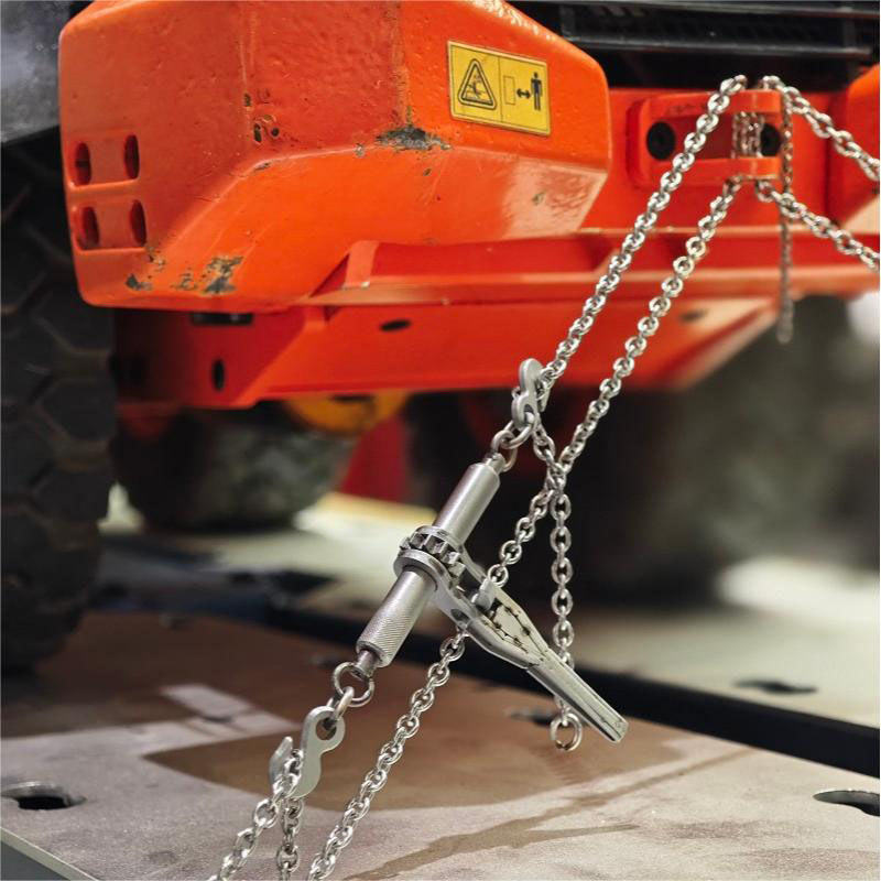 Metal Simulation Chain Tensioner for 1/12 1/14 Tamiya RC Dump 770S VOLVO Excavator Huina 1580 Kaboli