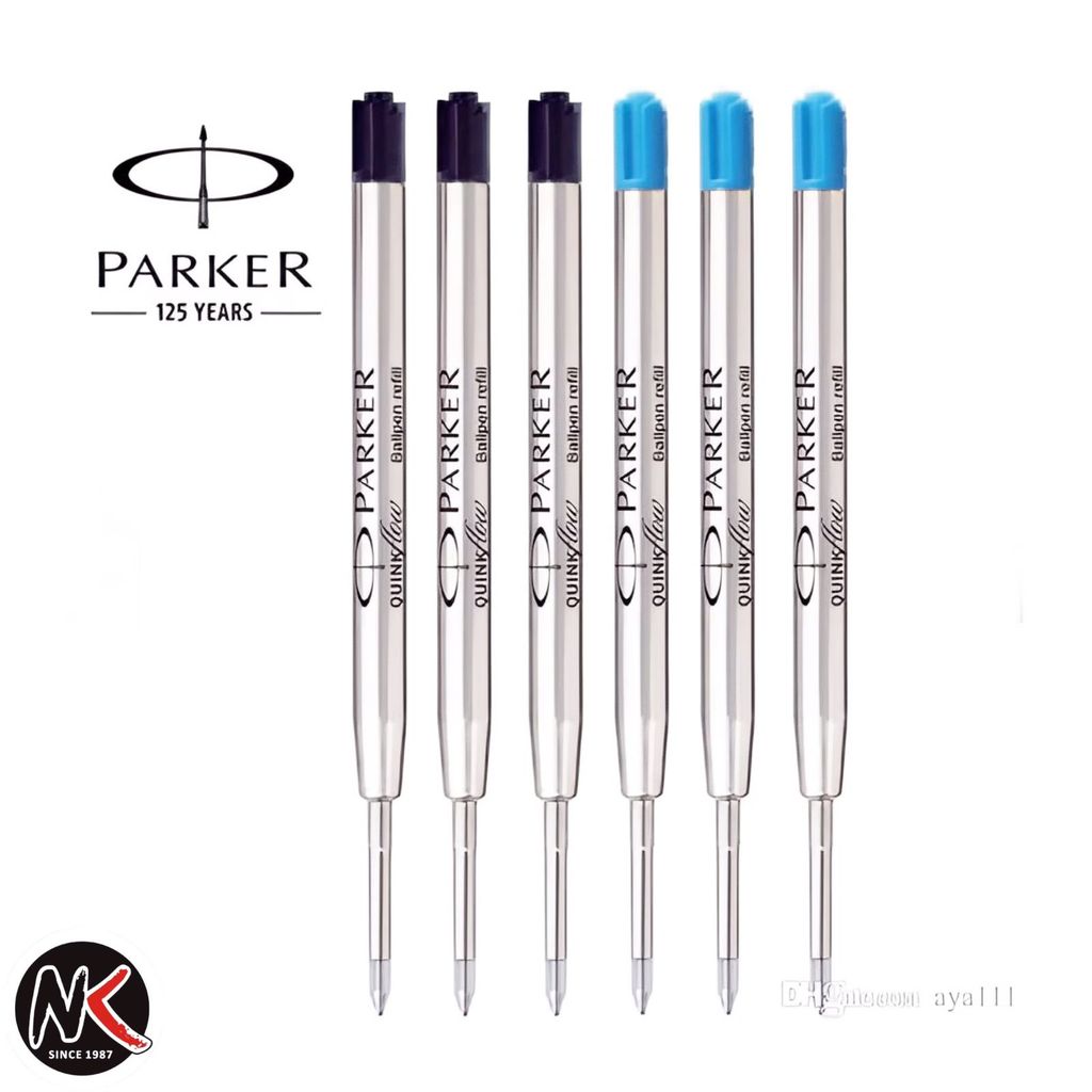 Isi Pulpen PARKER Medium 1.0mm Hitam/Biru/Refill Pulpen Parker