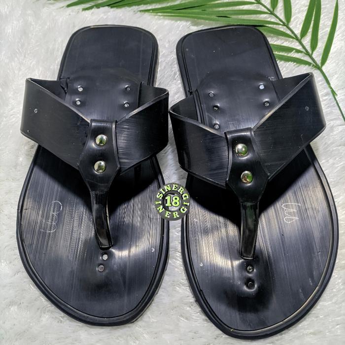 sandal karet ban sandal pria sandal karet pria sandal ban - jepit, 42