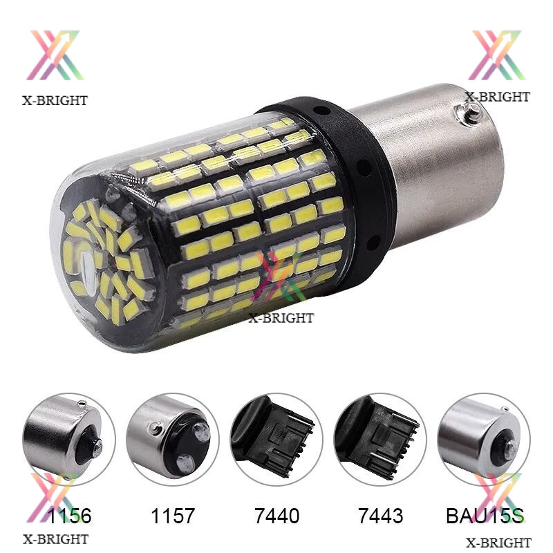 LED T20 1156 1157 T20 7440 7443 BAU15S 144 SMD KACA