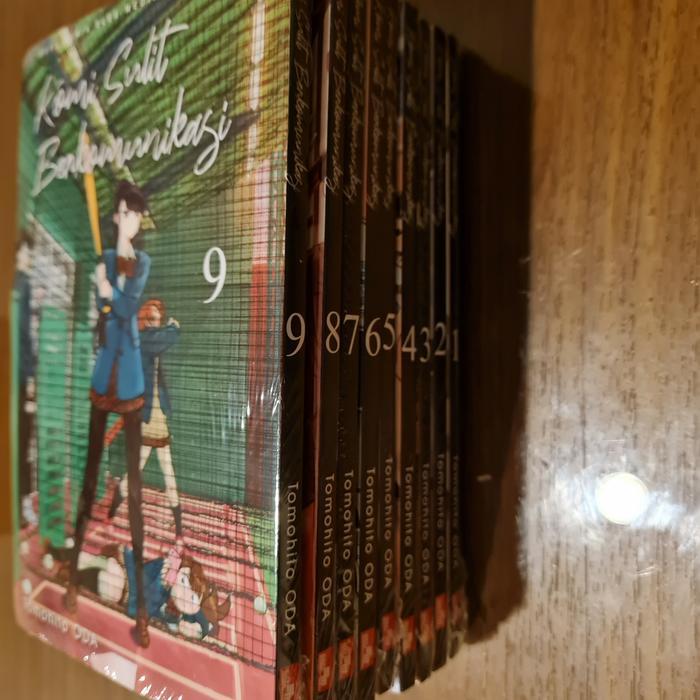 Komik Komi Sulit Berkomunikasi set vol 1-9 segel