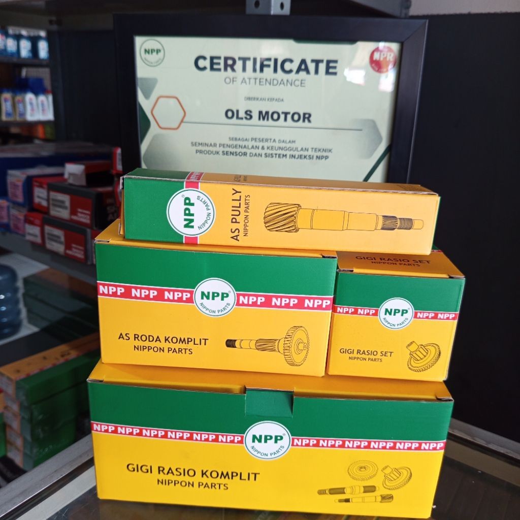 GIGI RASIO KOMPLIT SET NPP BEAT KARBU , SCOOPY KARBU