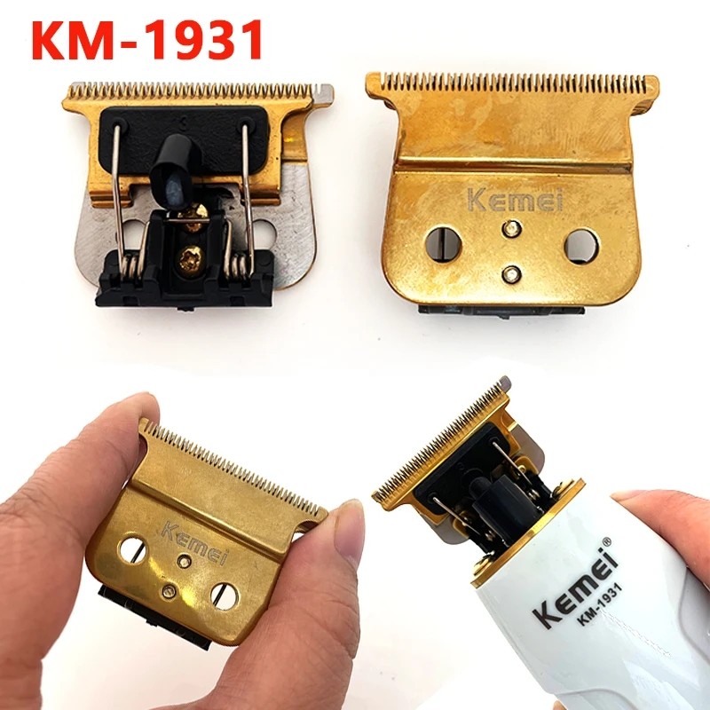 Kemei Hair Clipper original blade stainless steel blade 0mm baldhead hair Cutter head Hair clipper K