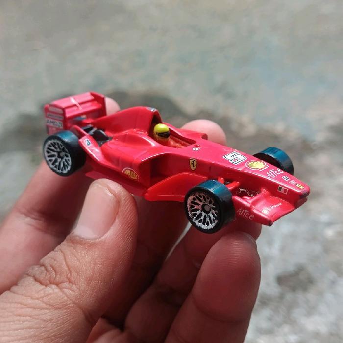 hotwheels ferrari f1 gp-2006 bahan custom diecast ferrari diecast f1 hotwheels loose diecast loose