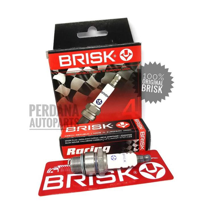 Busi Motor BRISK Silver N10S Original Busi 2Tak Drat Pendek