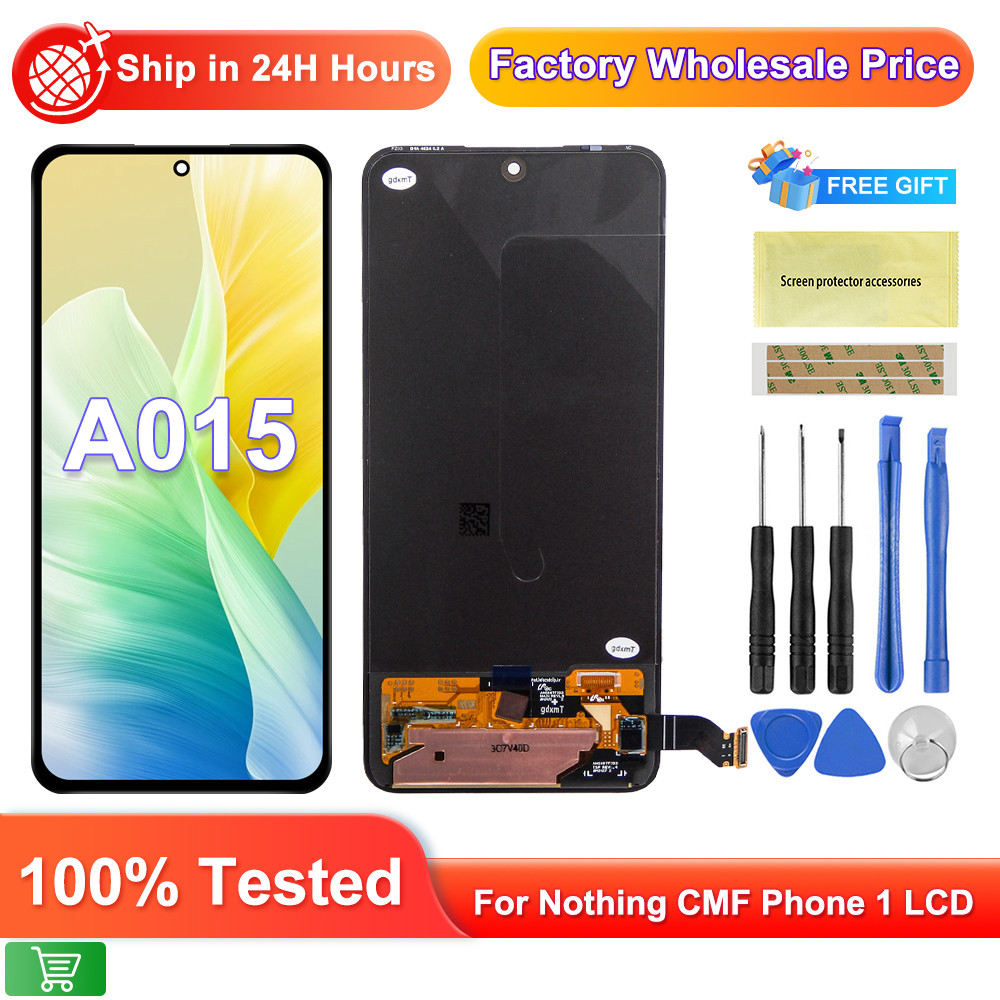6.67" New AMOLED For Nothing CMF Phone 1 LCD splay Touch Screen gitizer Assembly Replacement Parts F