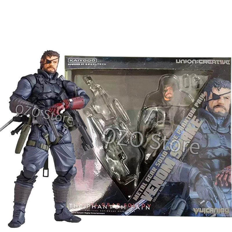 Kaiyodo Metal Gear Solid V Snake Articulated Joints Moveable Action Figure Revoltech The Phantom Pai